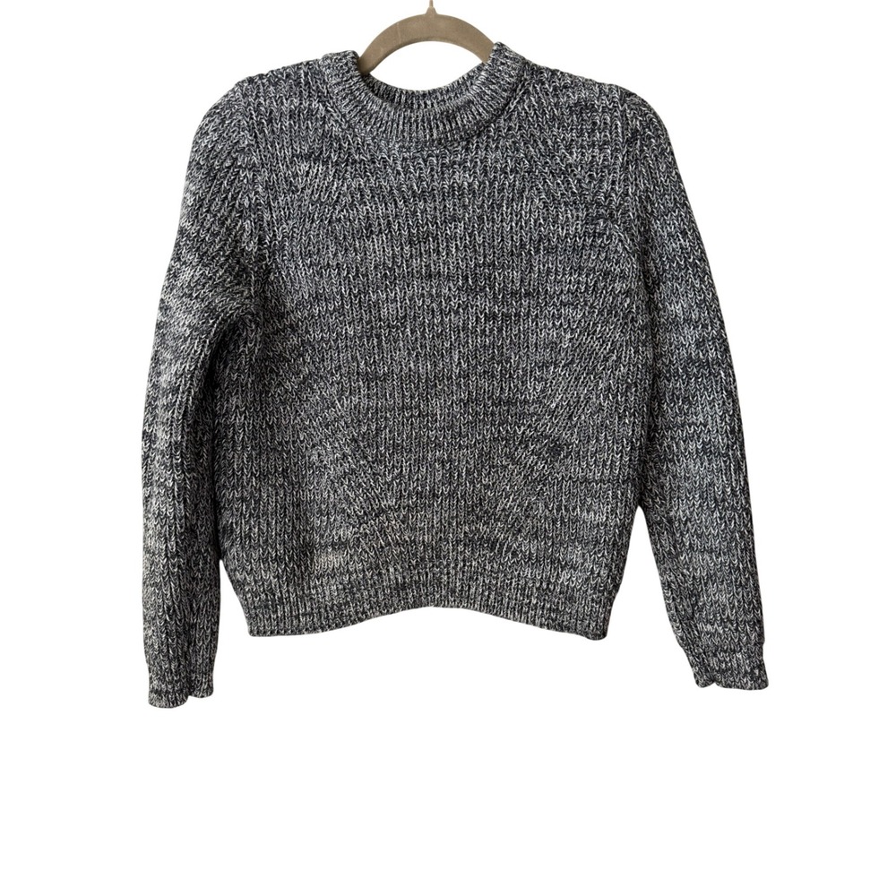 H&M Basic Marled Knit Mock Neck‎ Sweater Women's Size S
